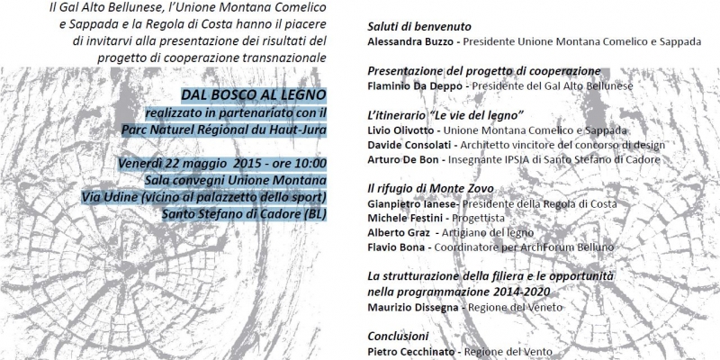 DAL BOSCO AL LEGNO